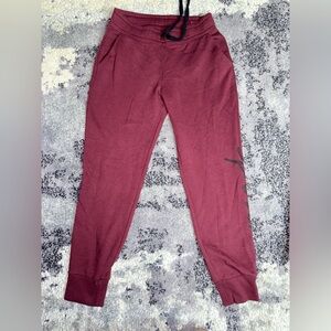 PINK Victoria's Secret Burgundy joggers